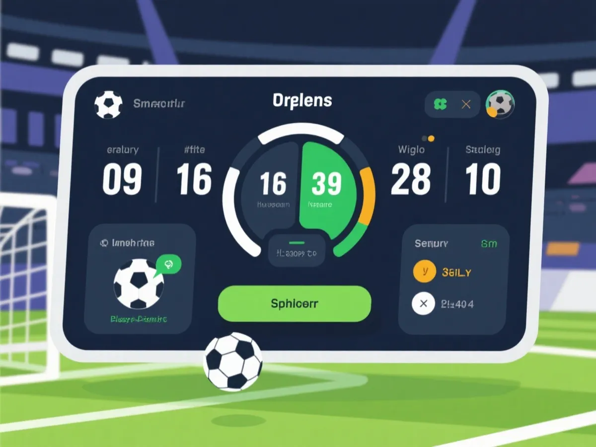 实时比分与赛况展示示意图